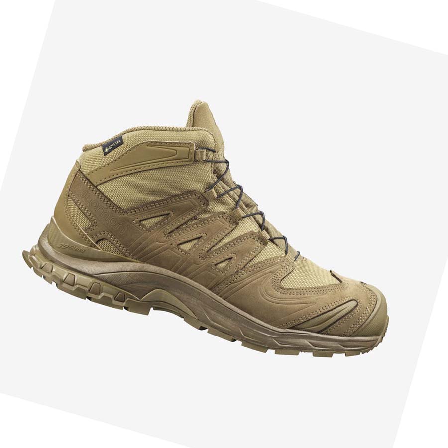 Salomon XA FORCES MID GORE-TEX Csizma Női Barna | HU 3035JPQ